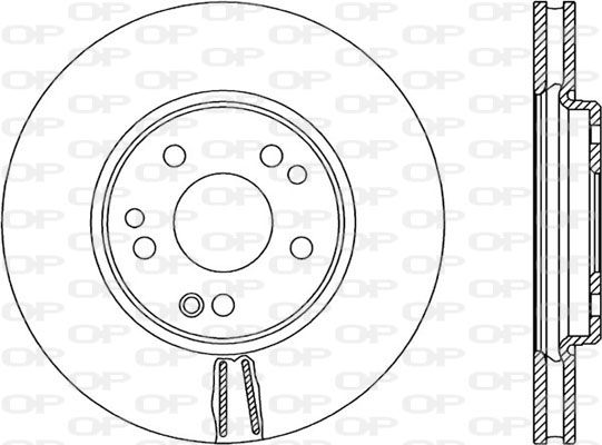 OPEN PARTS Тормозной диск BDR1306.20